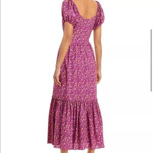 LoveShackFancy Angie dress in cherry wineNWTSize 8